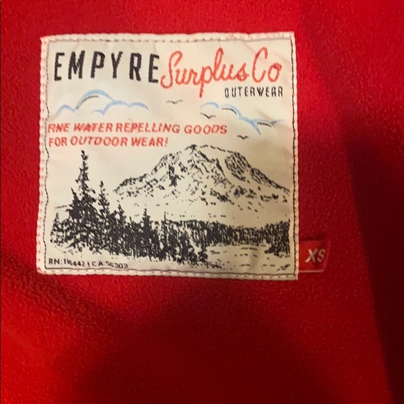 Empyre Surplus Co Rain Jacket - Picture 4 of 4
